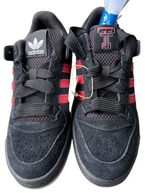 Adidas Forum Low Texas Tech Red Raiders Shoes Unisex Men’s sz 6.5/Women’s 8 RARE